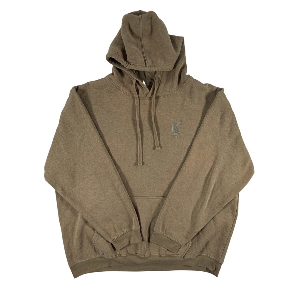 Phish Band Hoodie Brown L.A.T. Apparel Embroidered Logo Mens XL Relaxed Pullover